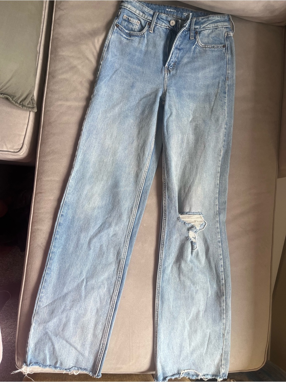 Old navy wide leg jean size 2L